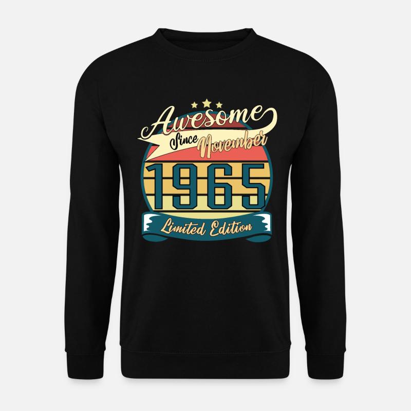 Millésime 1965 Limited à Novenber - Sweat-shirt Unisexe - noir
