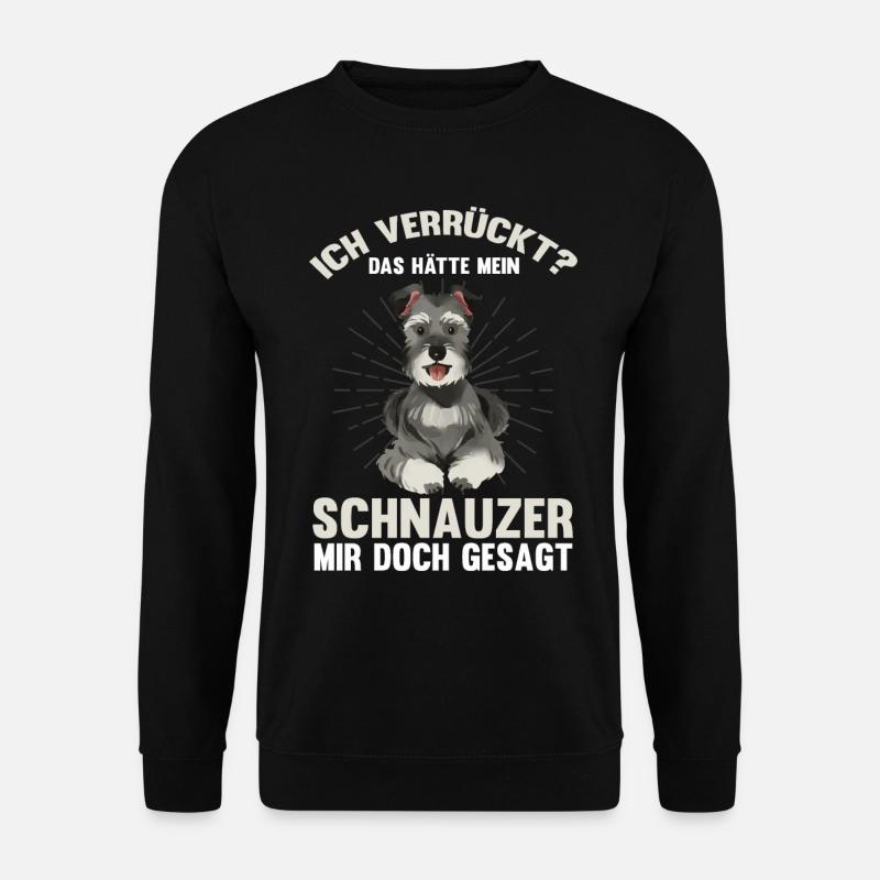 Schnauzer - Unisex Pullover - Schwarz