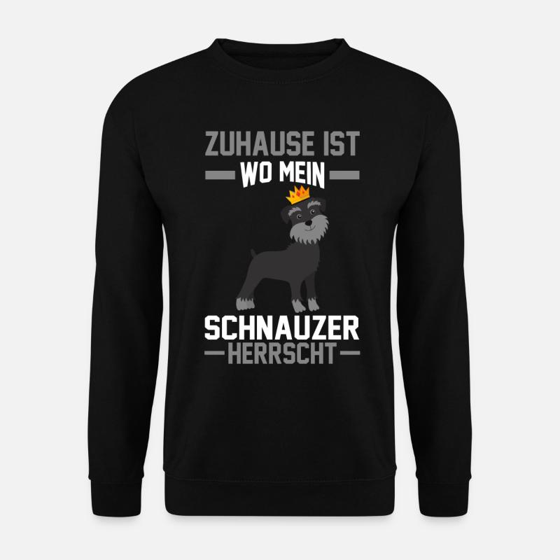 Schnauzer - Unisex Pullover - Schwarz