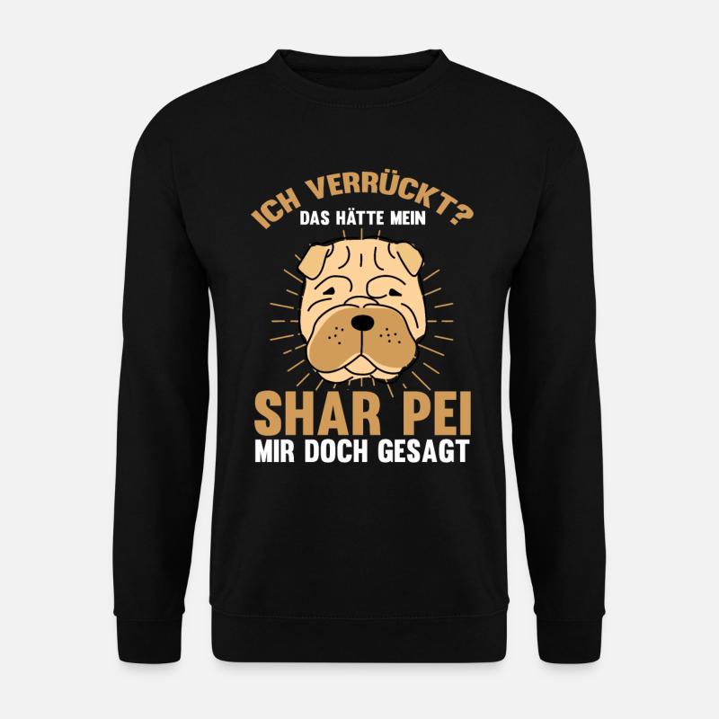 Shar Pei - Unisex Pullover - Schwarz