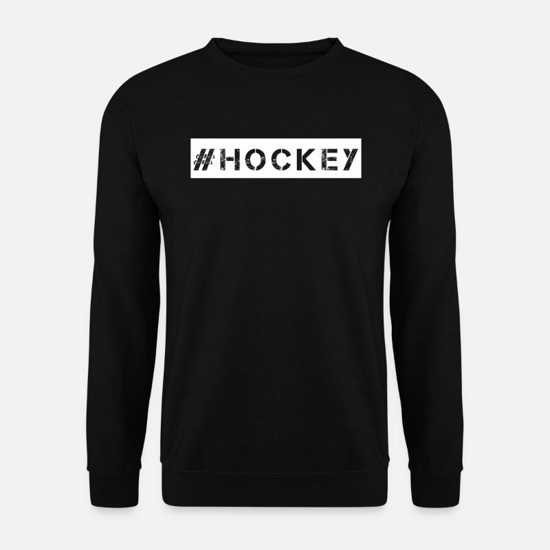 Hockey - #Hockey - Unisex Pullover - Schwarz