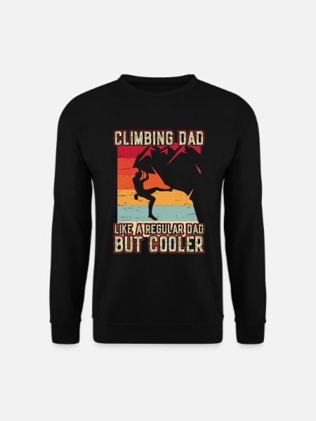 Escalade Alpiniste Bloc - Sweat-shirt Unisexe - noir
