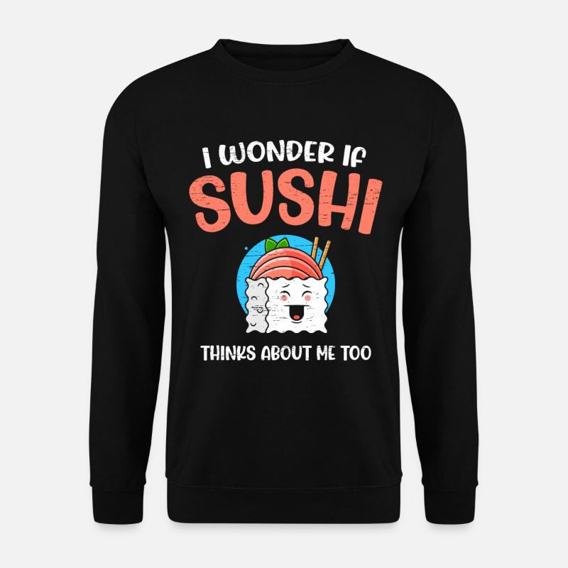 Sushi Roll Sushi - Unisex Sweatshirt - black