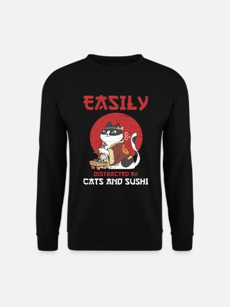 Sushi Roll Sushi - Unisex Sweatshirt - black