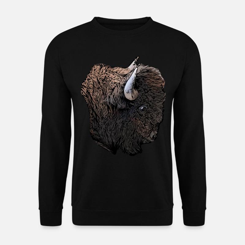 Buffle - Sweat-shirt Unisexe - noir