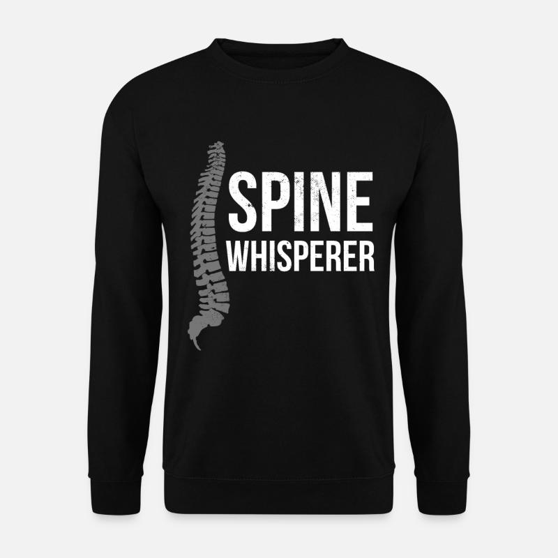 Wirbelsäule Arzt Geburtstag Weihnachten Geschenk - Unisex Pullover - Schwarz