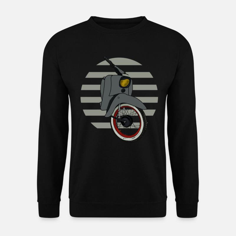 Schwalbe KR51 / Schwalbenfahrer / Ostalgie / Mofa - Unisex Sweatshirt - black