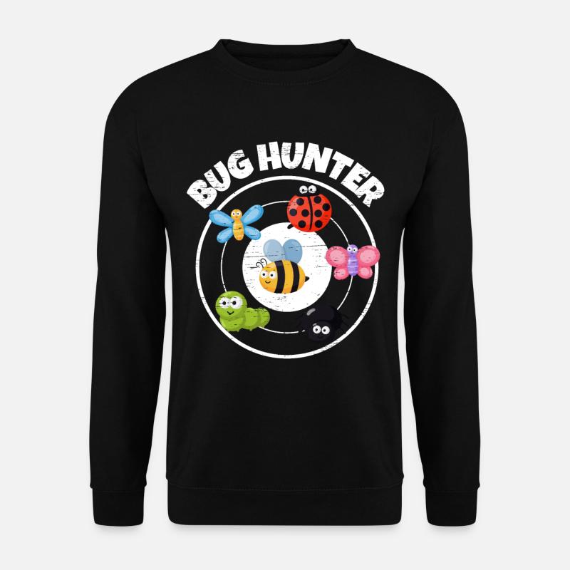 Bug Collecting Bug Hunter - Unisex Pullover - Schwarz