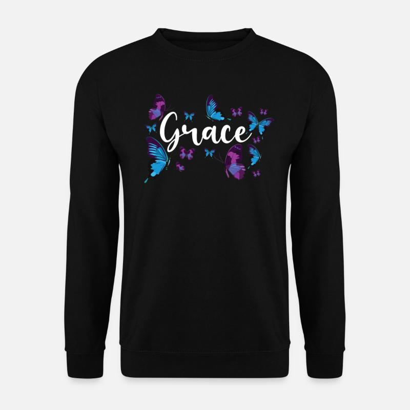 Citation de verset biblique chrétien - Sweat-shirt Unisexe - noir