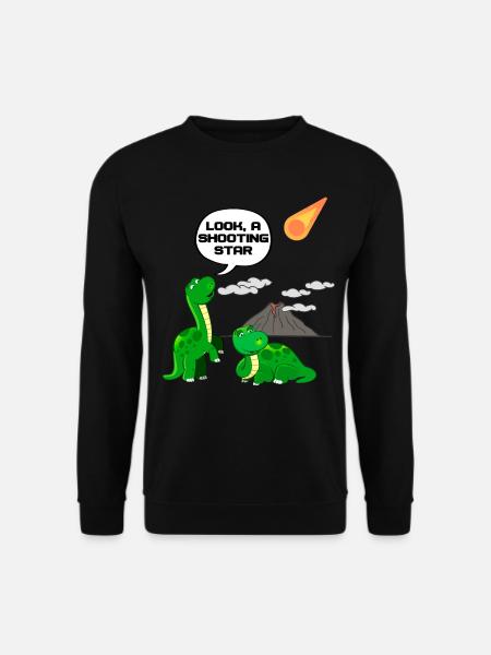 Dinosaur Dino Prehistoric Fun - Unisex Sweatshirt - black