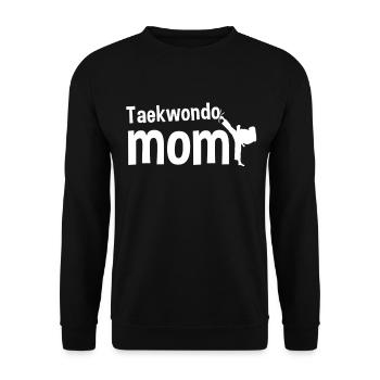 Taekwondo Taekwondoin Tae kwon do Martial Arts - Unisex Sweatshirt - black - Front - Alina (178cm) & Michal (187cm)