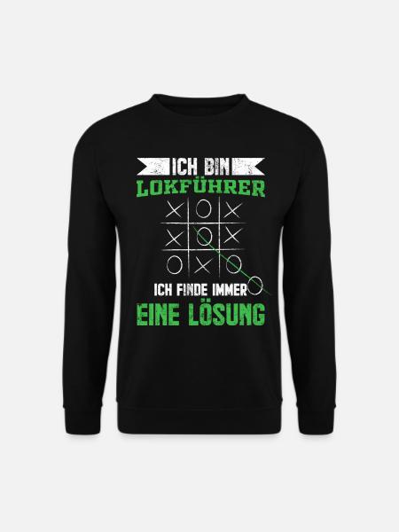 Lokführer - Unisex Pullover - Schwarz