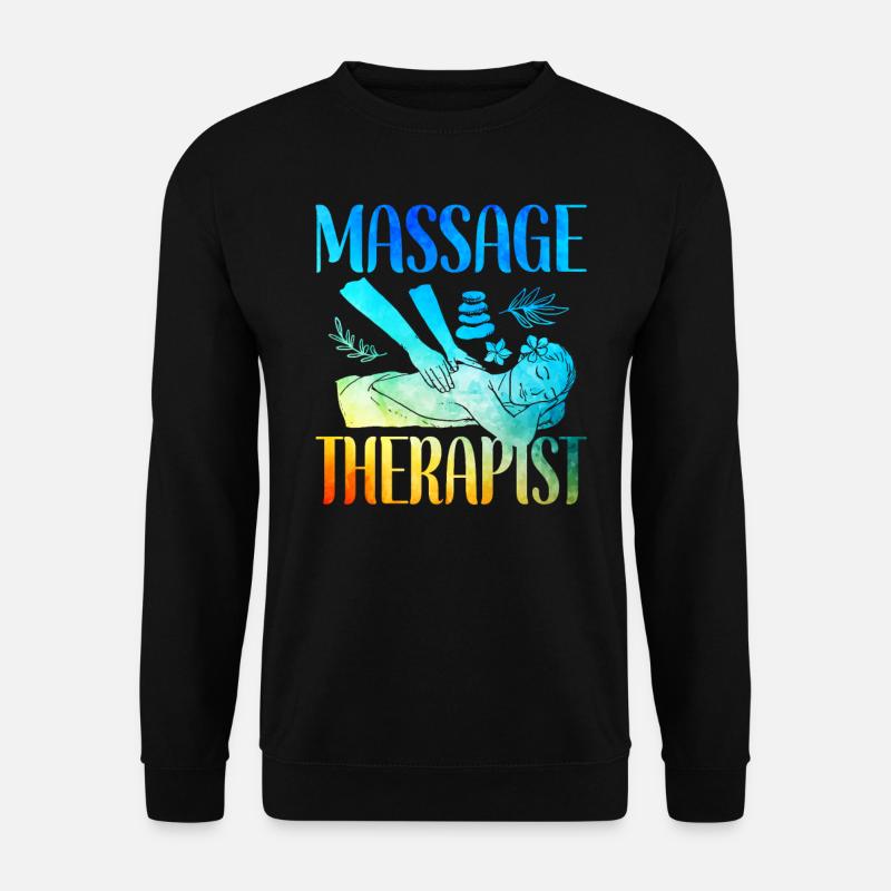 Licensed Massage Therapist Therapy - Unisex Sweatshirt - black