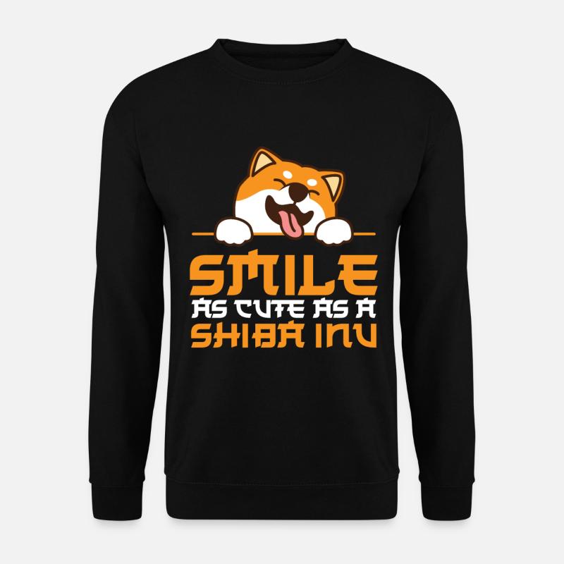 Shiba Inu Hund Geschenk Shiba Inu - Unisex Pullover - Schwarz