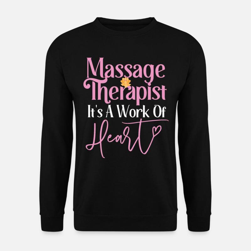 Licensed Massage Therapist Therapy - Unisex Pullover - Schwarz