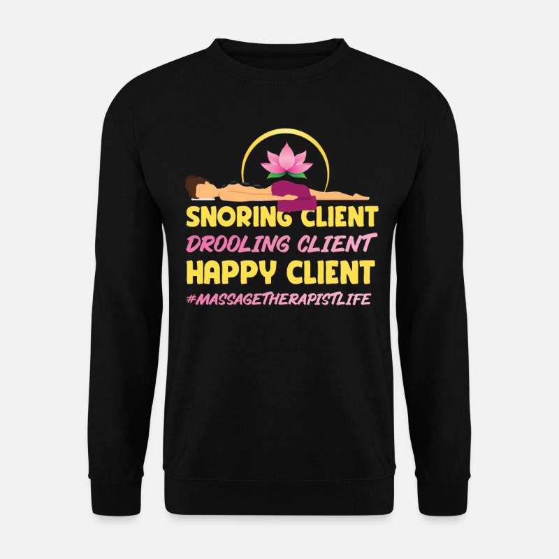 Licensed Massage Therapist Therapy - Unisex Pullover - Schwarz