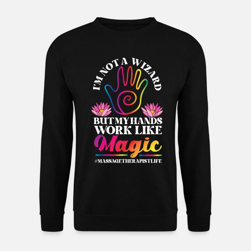 Licensed Massage Therapist Therapy - Unisex Pullover - Schwarz