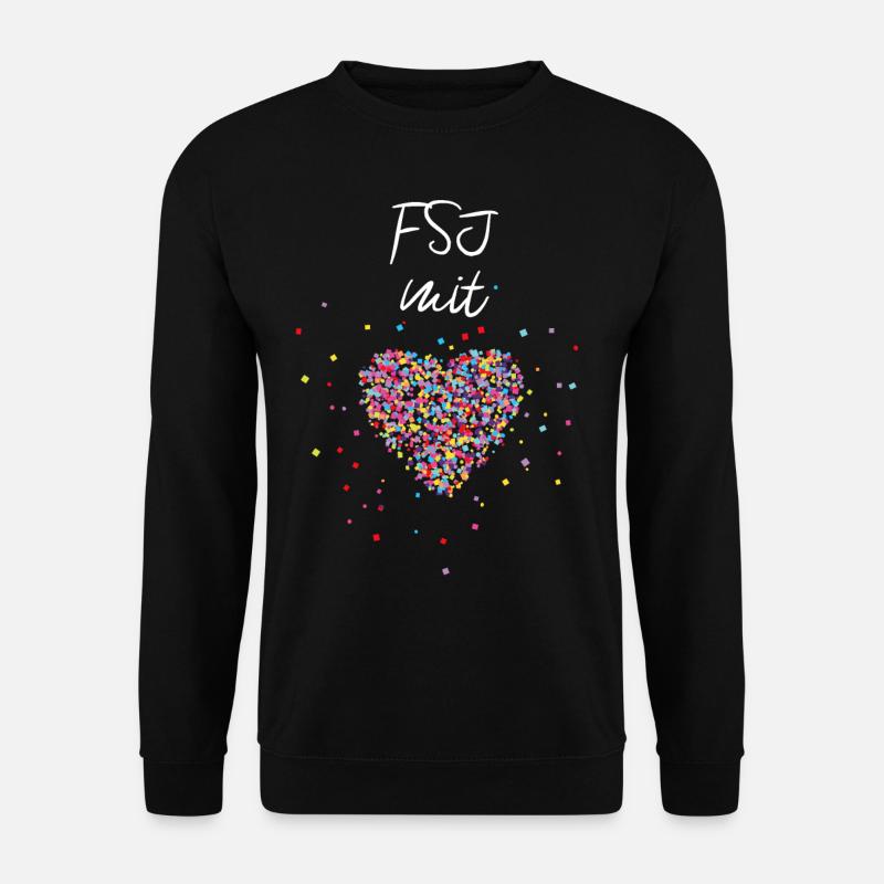 FSJ Freiwilliges Soziales Jahr Abschied Geschenk - Unisex Pullover - Schwarz