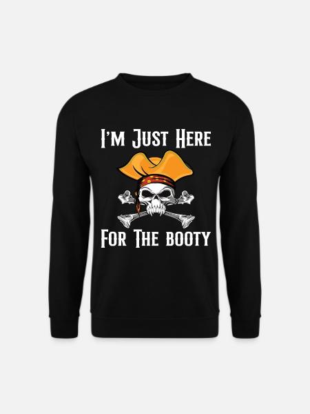 Pirat Piraten Piratenschiff Piraten Geschenk - Unisex Pullover - Schwarz