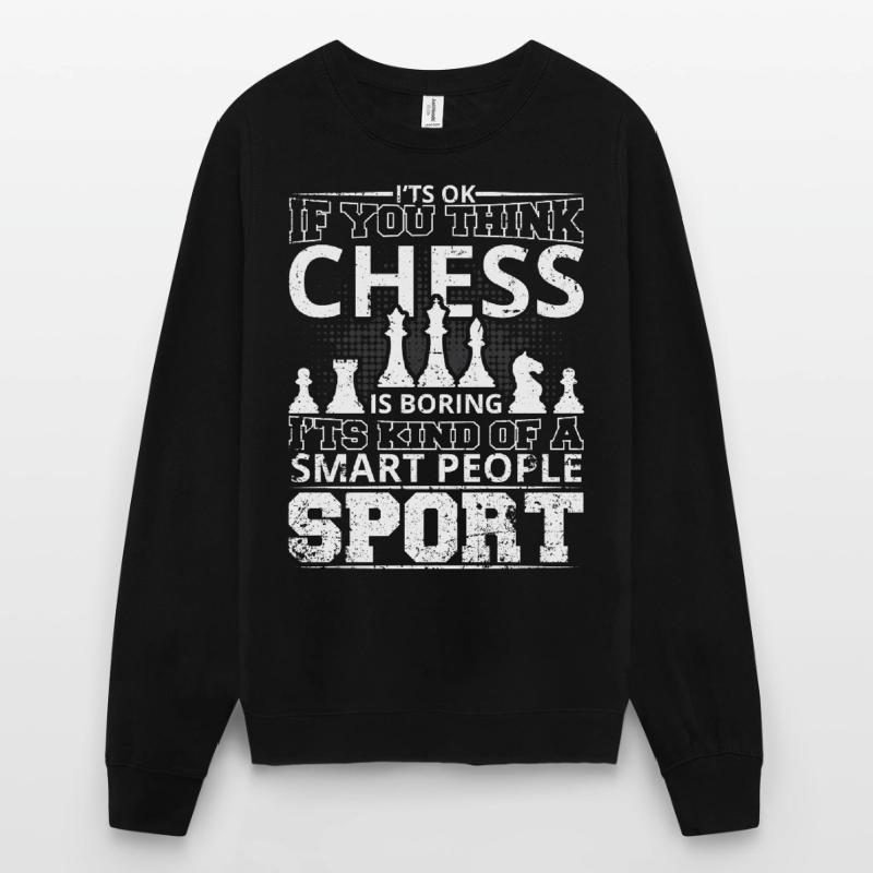 Pièces d’échecs Jeu d’échecs Échecs Échecs Sweat-shirt Unisexe