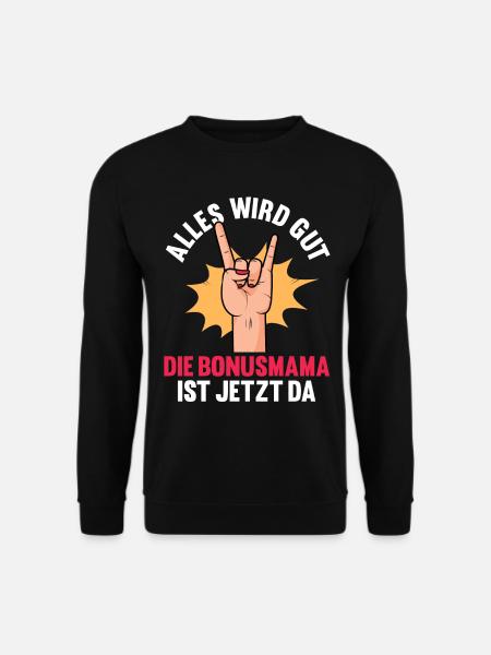Coole Stiefmutter Muttertag Bonusmama - Unisex Pullover - Schwarz