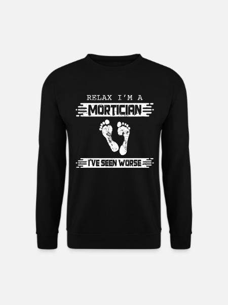 Bestatter Bestattungsunternehmer Embalmer - Unisex Pullover - Schwarz
