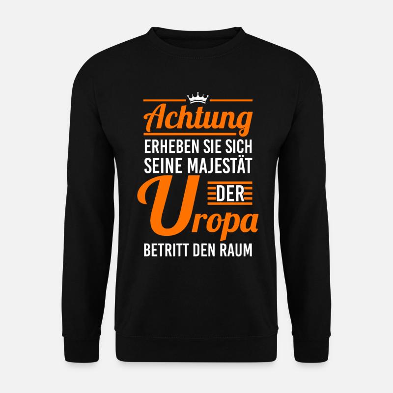 Ihre Majestät der Uropa - Unisex Pullover - Schwarz