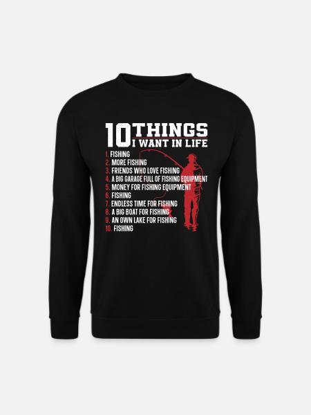 Millésime de pêche - Sweat-shirt Unisexe - noir
