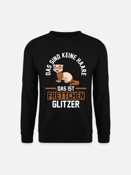 Frettchen - Unisex Pullover - Schwarz