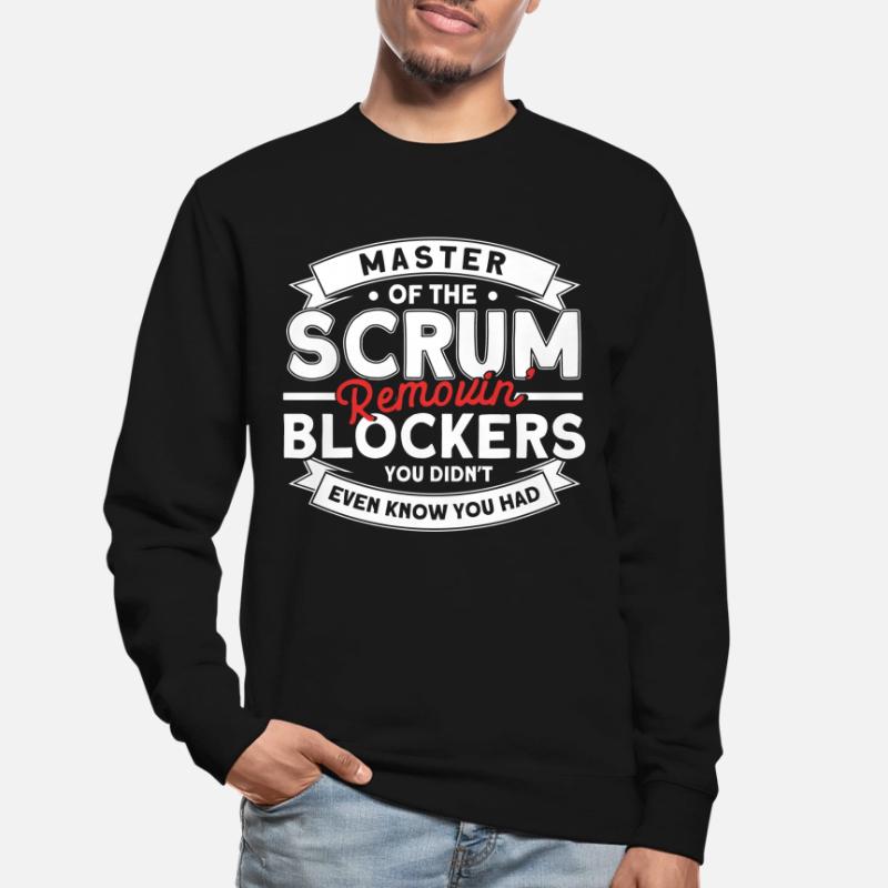 Git Developer Scrum Master Programmer Geschenk Unisex Pullover