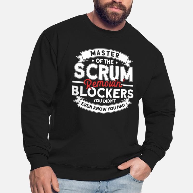 Git Developer Scrum Master Programmer Geschenk Unisex Pullover