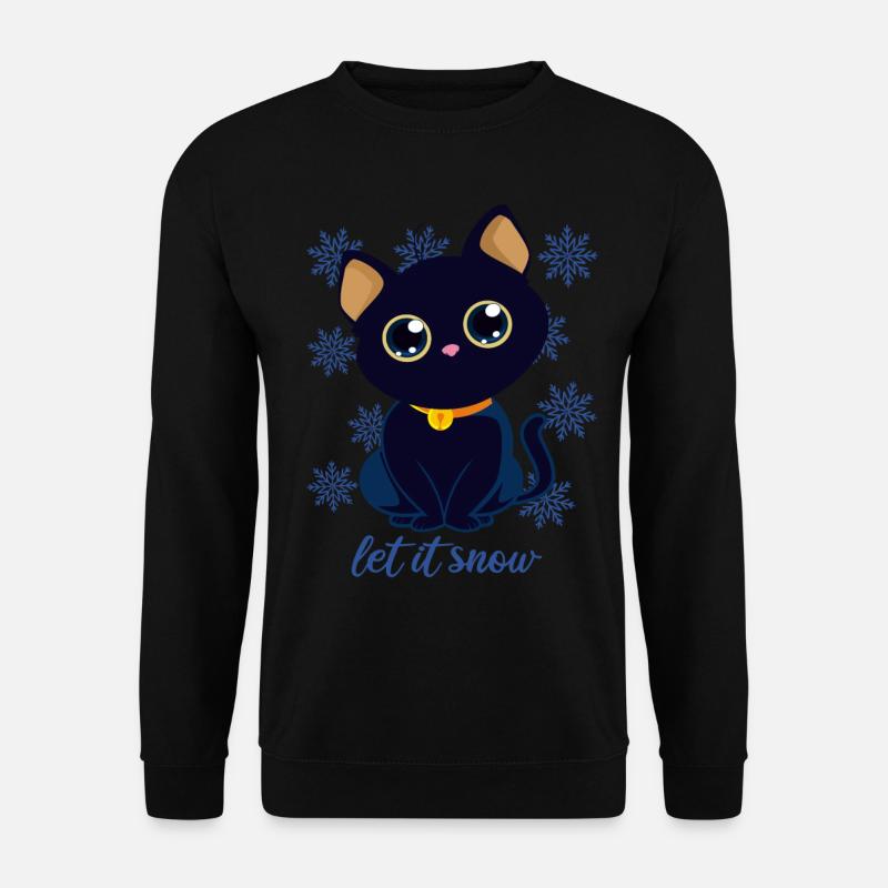 Weihnachten Christmas Santa Xmas Weichnachts - Unisex Pullover - Schwarz