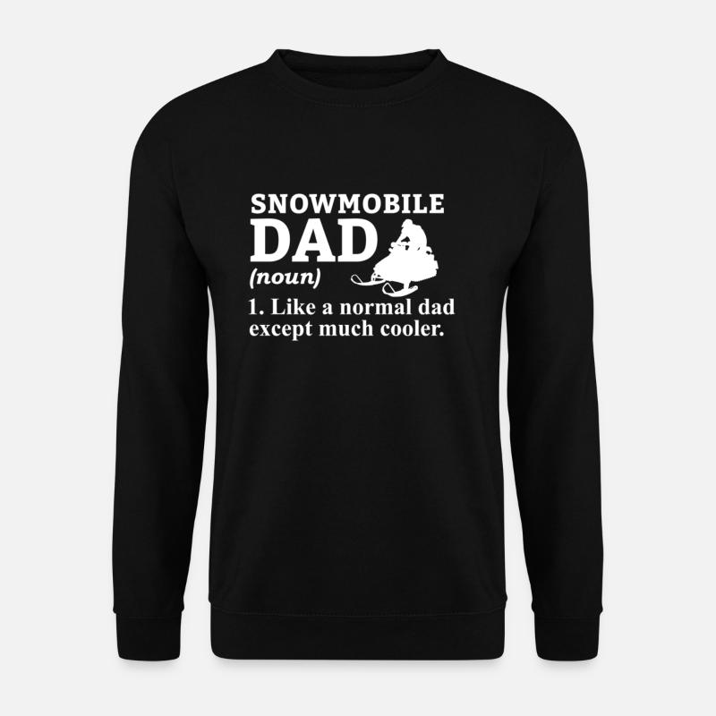 Snowmobile Snowmobile Snowmobile Driver - Unisex Sweatshirt - black