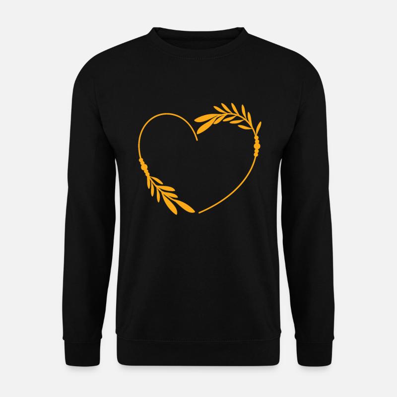 Wedding symbol - Unisex Sweatshirt - black