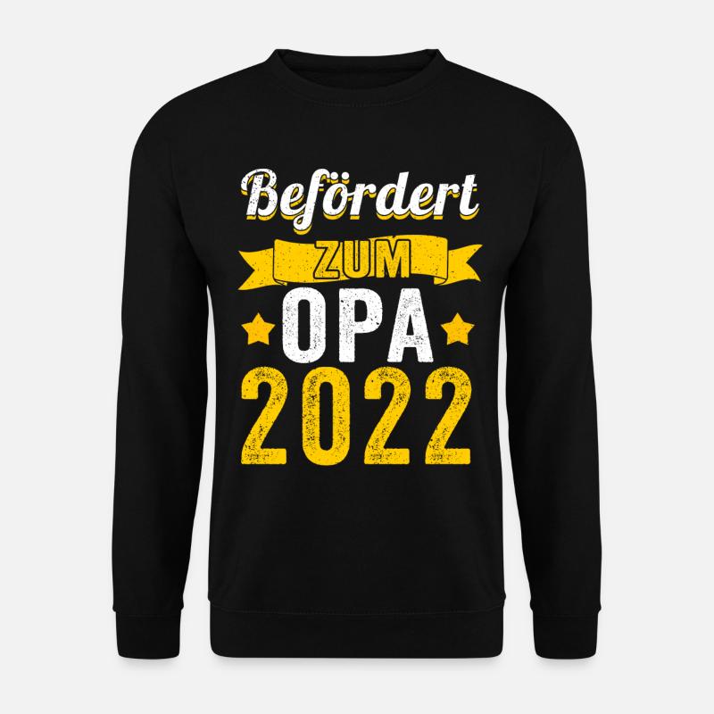 Werdender Opa 2022 - Unisex Pullover - Schwarz