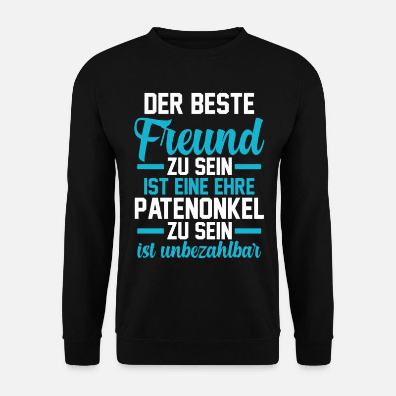 Patenonkel - Unisex Pullover - Schwarz