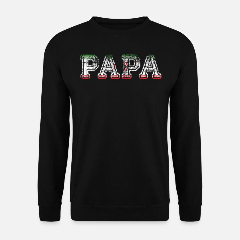 iran papa - Unisex Pullover - Schwarz