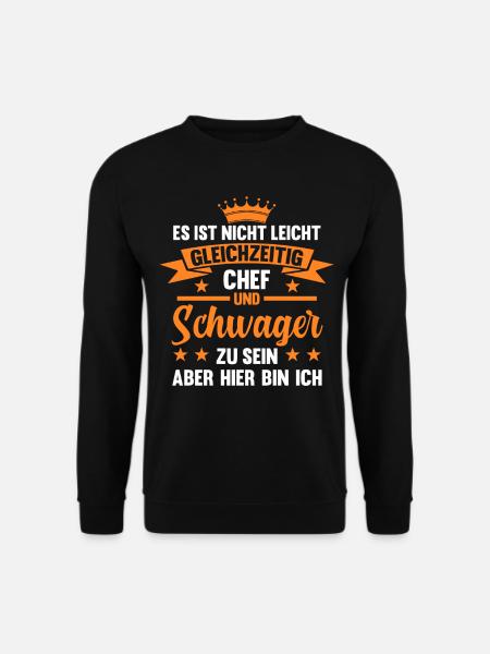Chef Schwager - Unisex Pullover - Schwarz