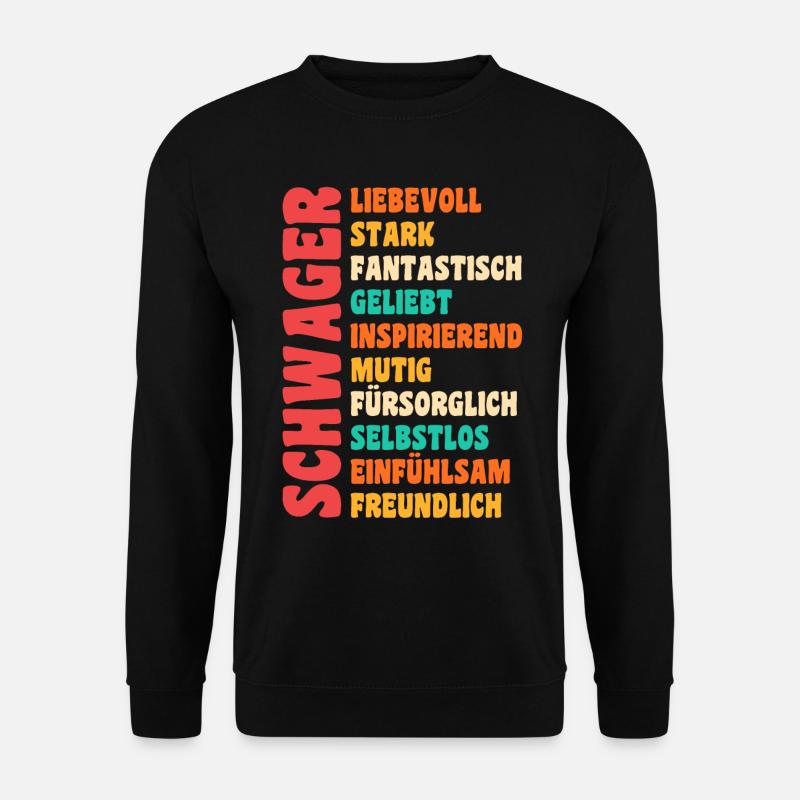 Schwager - Unisex Pullover - Schwarz