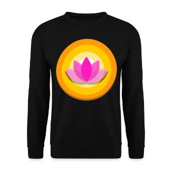 Qigong Qi Gong Tai Chi Chigong - Unisex Pullover - Schwarz - Vorne - Alina (178cm) & Michal (187cm)