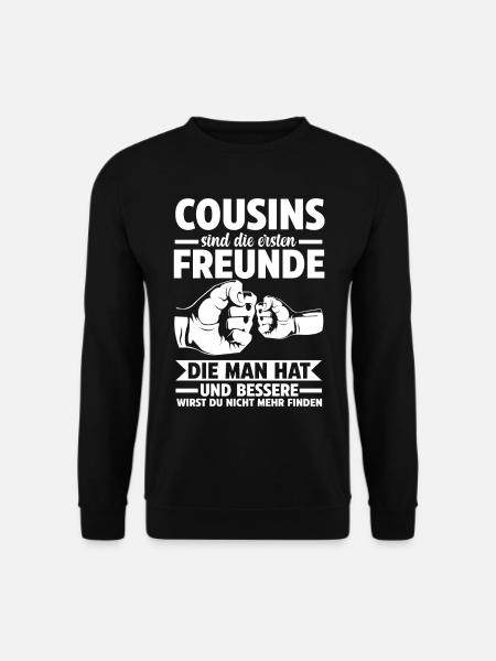 Cousins - Unisex Pullover - Schwarz