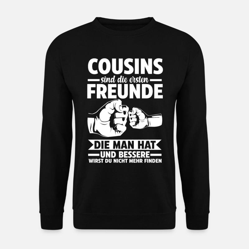 Cousins - Unisex Pullover - Schwarz