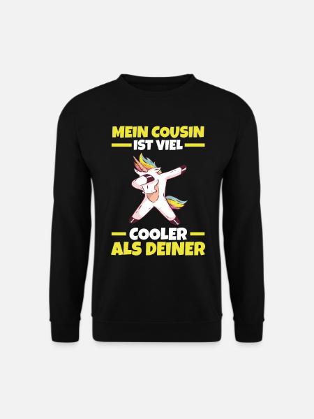 Cooler Cousin - Unisex Pullover - Schwarz