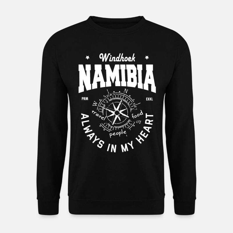Windhoek - Namibia - Unisex Pullover - Schwarz