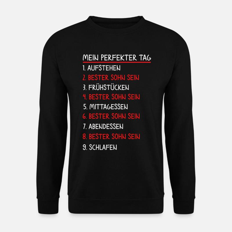 Bester Sohn - Unisex Pullover - Schwarz