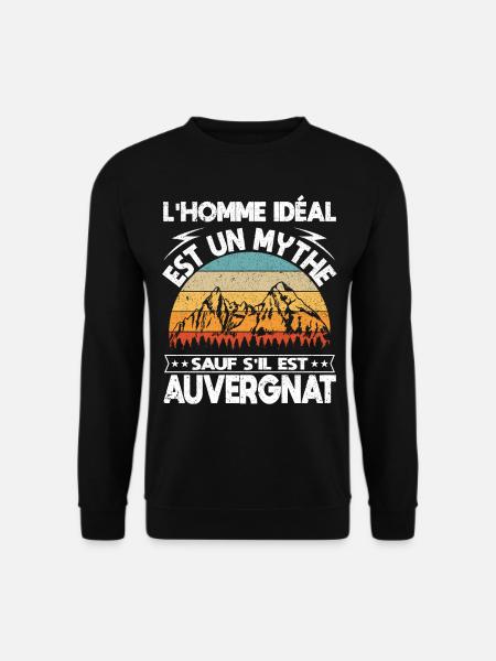 Auvergnat Auvergne - Sweat-shirt Unisexe - noir