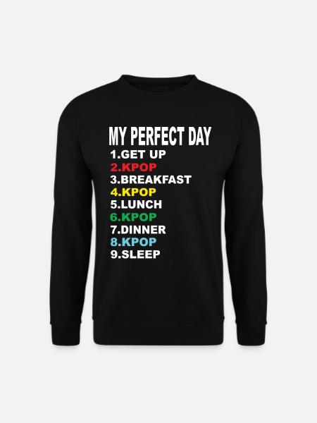 My Perfect Day Kpop - Unisex Sweatshirt - black