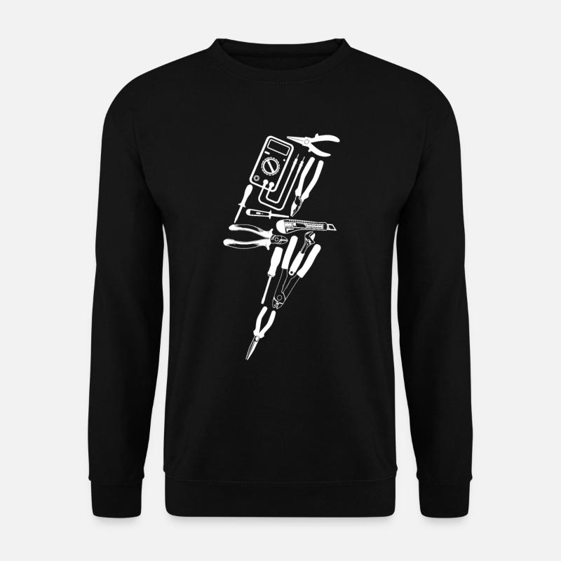 Electrician Flash Tool - Unisex Sweatshirt - black
