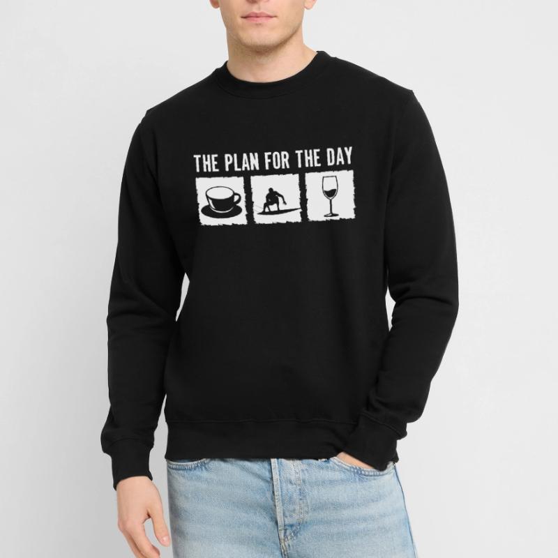 Surf Surf Planche de surf Surf Surf Surf Sweat-shirt Unisexe