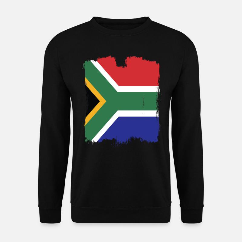 Drapeau de l’Afrique du Sud - Sweat-shirt Unisexe - noir